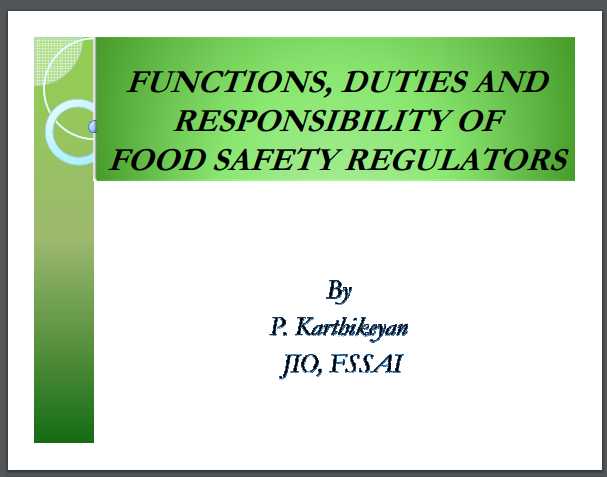 Regulations, 2010 by Sh.P.Karthikeyan